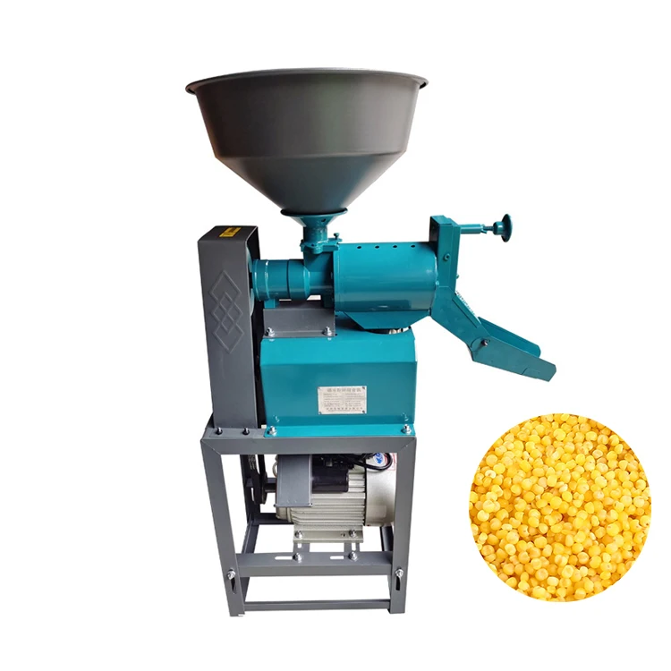 Coffee Bean Hulling Granule Maker Factory Supply Commercial Rice Maize Milling Machine