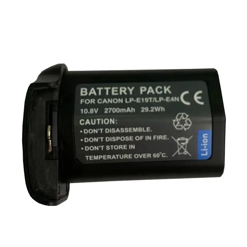 

LP-E19 LP-E4N Full Decoded Battery for Canon LP-E4 LPE4N LPE19 EOS R3 EOS-1D C EOS-1D X EOS-1D X Mark II EOS-1D X Mark III