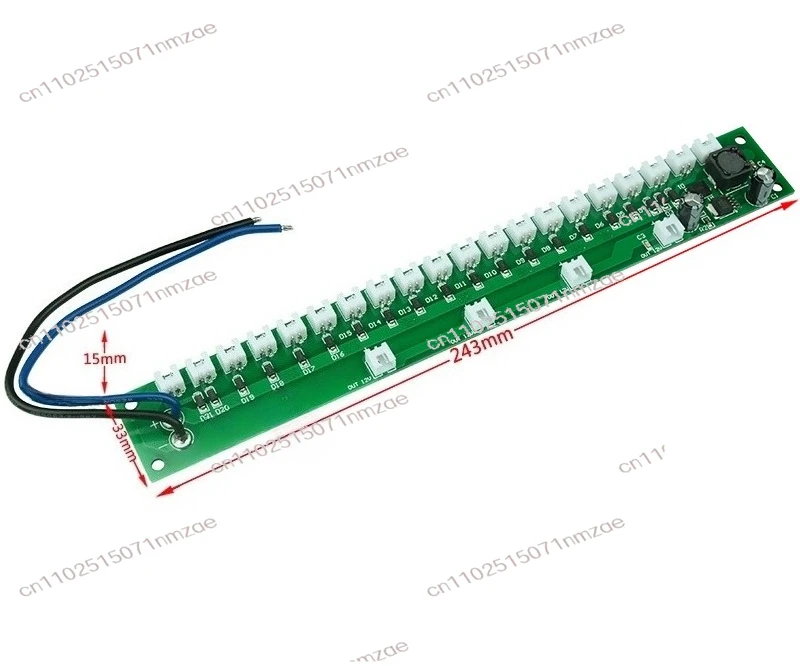machine-de-carte-mere-de-station-d'extension-usb-modifiee-a-l'alimentation-directe-sous-controleur-hub-20-ports