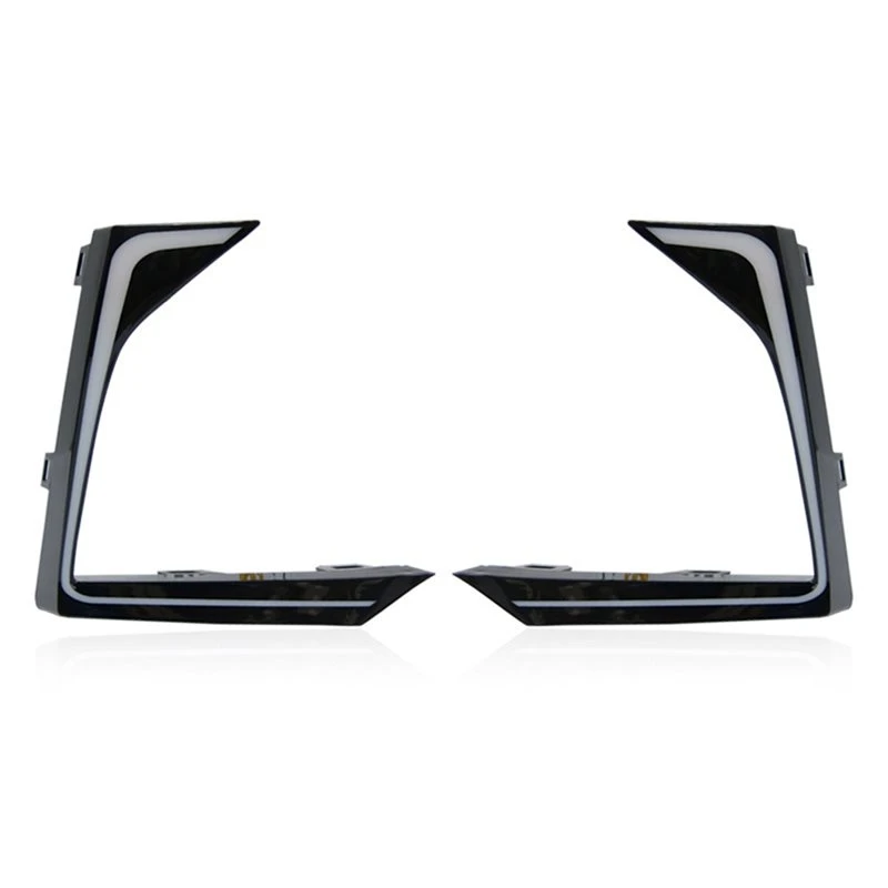 ABTJ-For Toyota Corolla 2026 Front Fog Light Accessories LED Daytime Running Light Dynamic Flowing Turn Signal