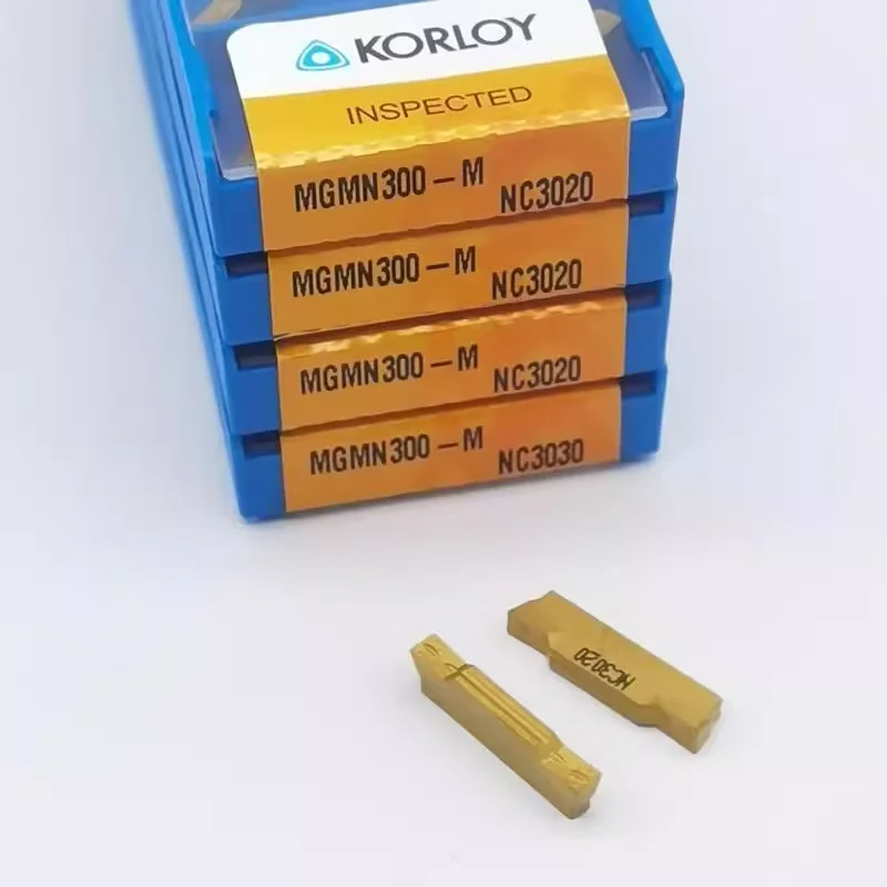 

KORLOY Original Turning tool MGMN500-M NC3020 NC3030 NC3120 NC6315 PC9030 PC215K H01 Grooving Carbide Inserts 10pcs