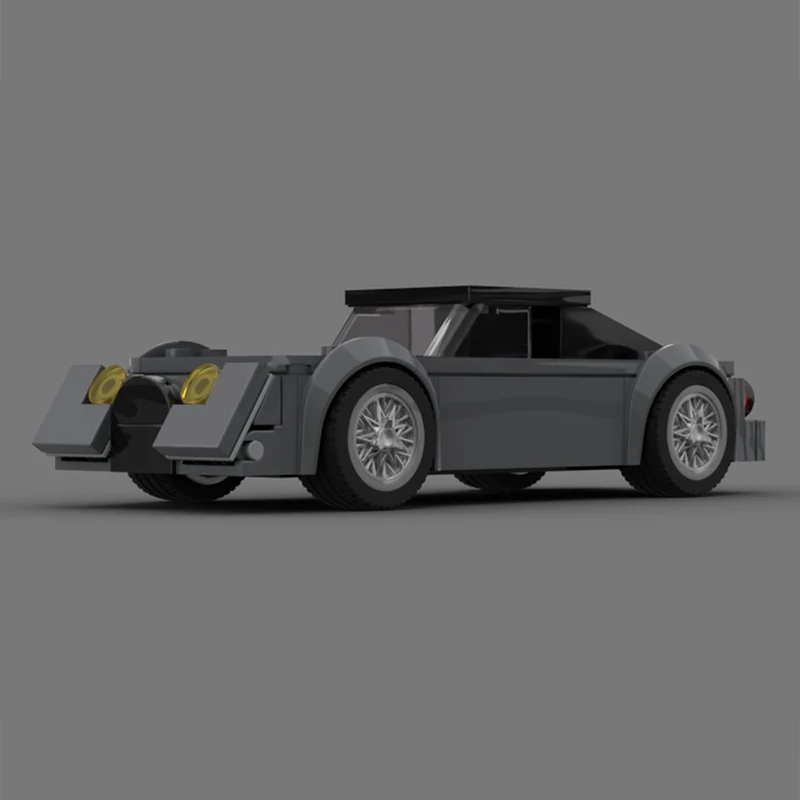 City Car Model MOC Building Bricks Retro Retractable Roof Sports Car Modular Technology Children Holiday Gifts Assemble Toy Suit