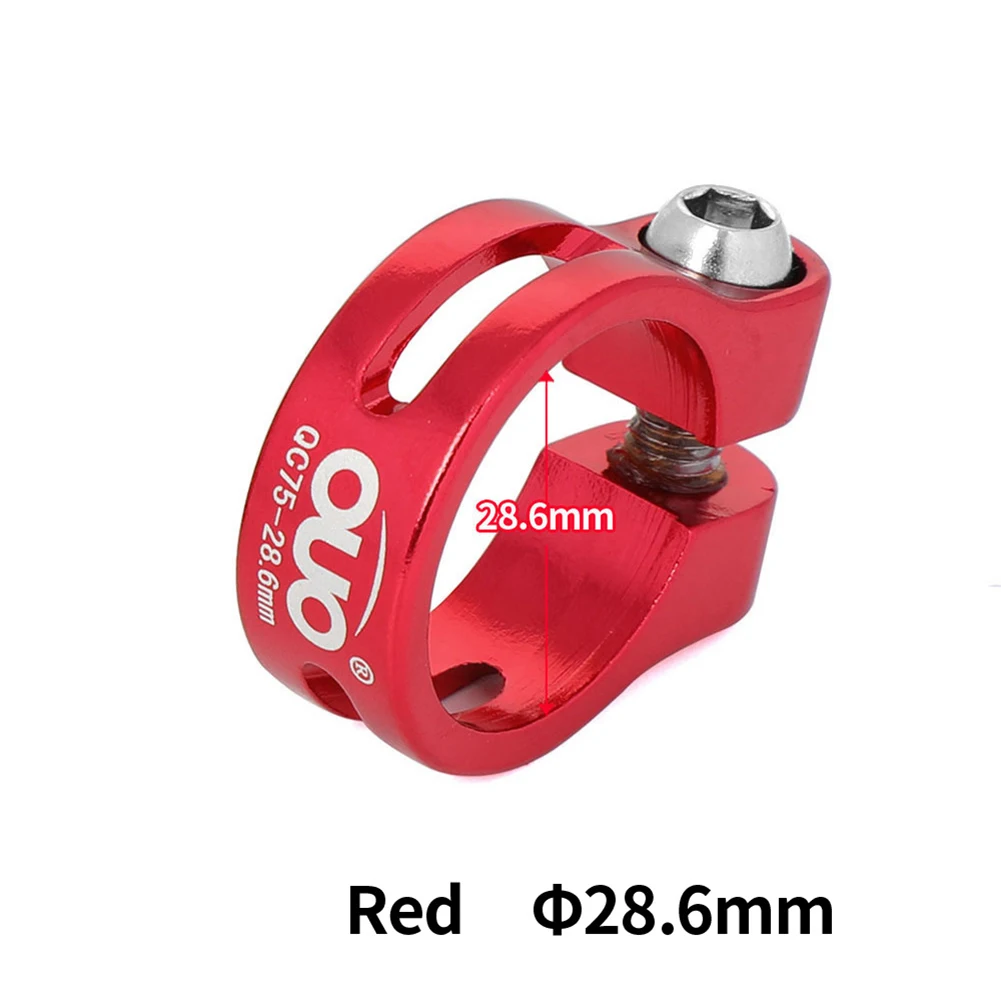 AliExpress Bolt Bicycle Seat Clamp Seat Post Cycling Parts Accessories MTB Road Bike Ultra Light 28.6/31.8/34.9mm Aluminum Alloy Outdoor