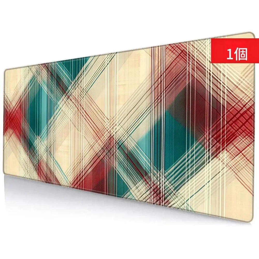 Bohemian-style checkered pattern mouse pad alfombrilla mouse protector escritorio alfombrilla ratón ordenador gaming mouse pad