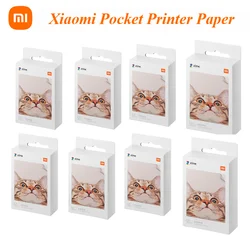 Original Xiaomi ZINK Pocket Printer Paper Self-adhesive Photo Print 100/50/10 Sheets Xiaomi 3inch Mini Printer Papers