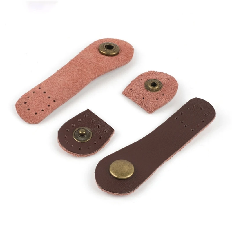 New Genuine Leather Bag Buckle Handmade Hasp Buttons Clasp Wallet Purse Pack Buckles for DIY Handbag Accessories