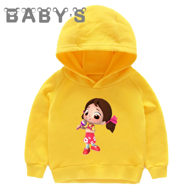 Hot Sale Cute Niloya Musician Print Funny Kids Hoodies Boys Girls Sweatshirts Autumn Children Clothes Cotton Baby Tops,KMT5866