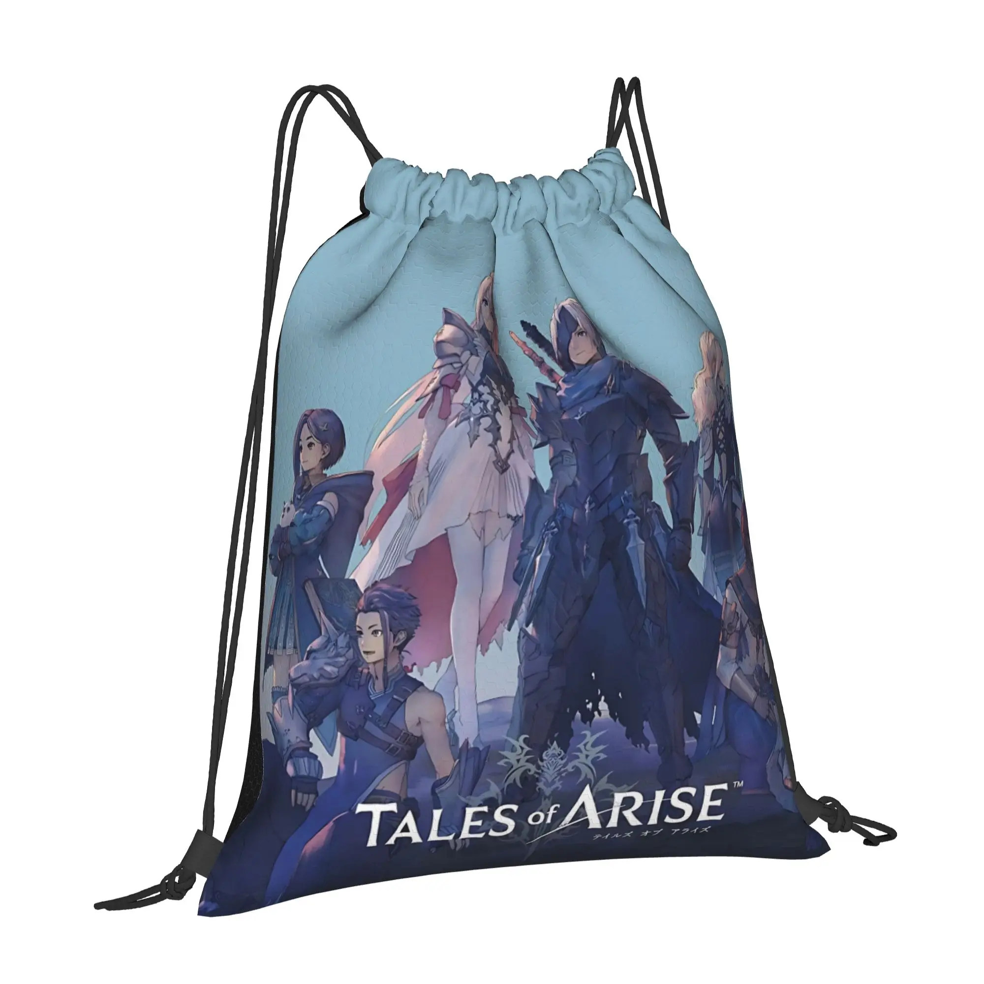 gym Pouch Tales of Arise game  Drawstring Bags Men Women Storage Backpack Teenager Travel Bag Multi-function Pocket