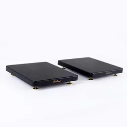 Subwoofer Power Amplifier Desktop Audio Shock absorber Speaker Isolator Pads Stand Base Bracket Support Rack