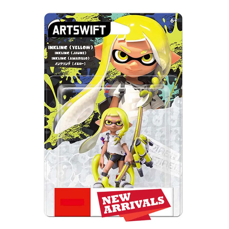 شخصية ARTSWIFT Smallfry Inking Octoling NFC - منطقة النسخة الآسيوية الحرة النادرة القابلة للتجميع لـ NS المتوفرة