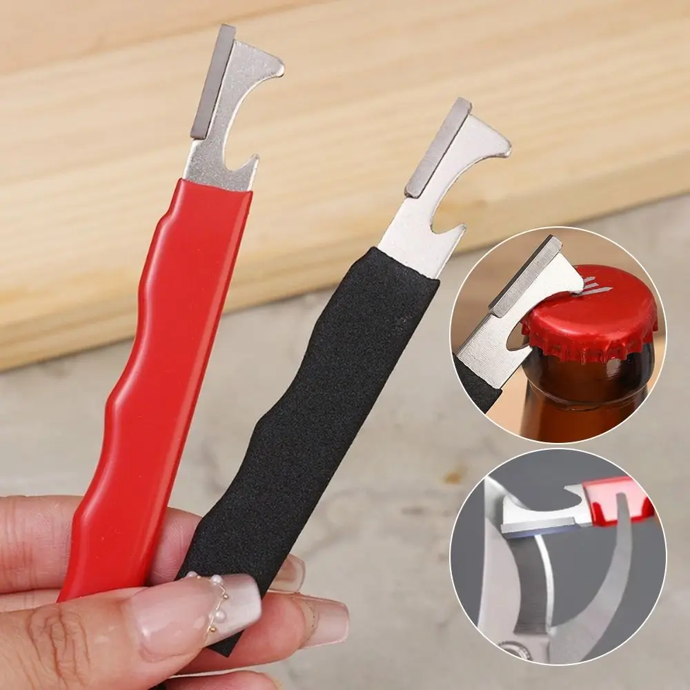 Non-slip Multifunctional Garden Tool Sharpener Carbide Mini Handheld Sharpener Sharpening Tool for Keeping Pruners Blades Acute