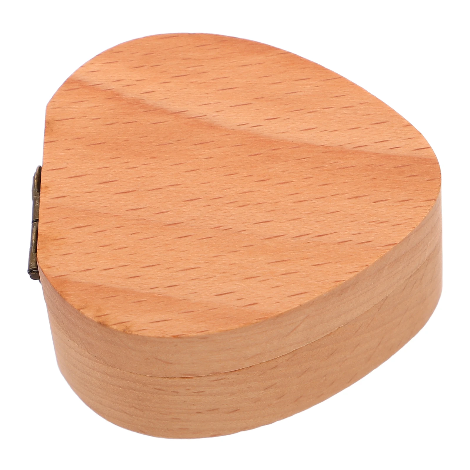 

Boxes Guitar Pick Case Gifts for Men Picks Container Wooden Player Yellow Items