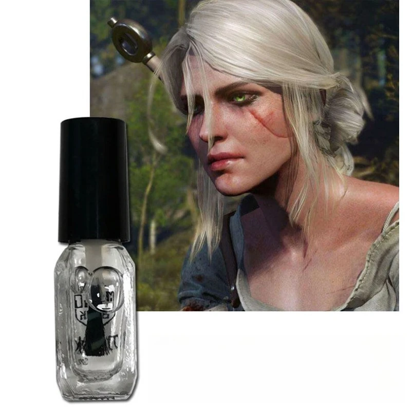 New Halloween Scar Liquid Makeup, Fake Wound Scar Face Paint, Special Effects Skin Cosmetic for Movie Film Cosplay Party Wear