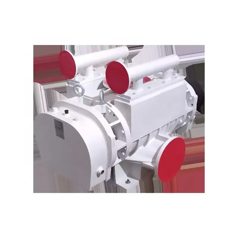 High Efficiency AC Electric Three-Leaf Roots Blower Truck Mounted Adsorption OEM Multi-Use Cast Iron Blade Material Low Noise