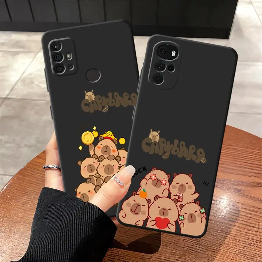 حافظة لهاتف Moto Edge 20 30 X30 Pro S30 Pro Caypabara Happy #3