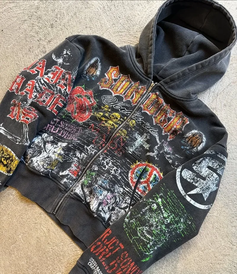 Рисунок 6 - Толстовка на молнии в американском