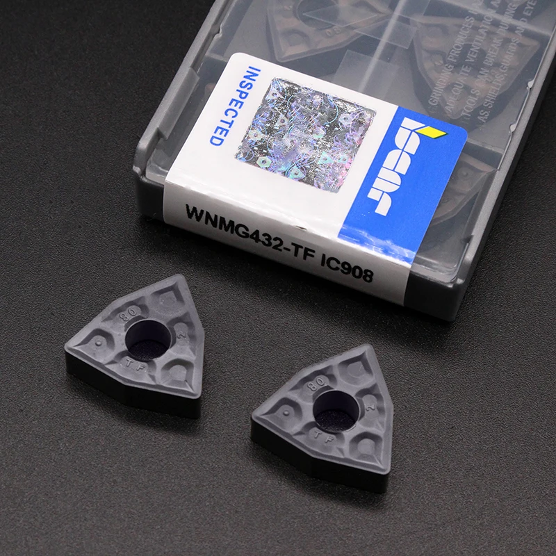 WNMG080404 WNMG080408 TF IC907 TF IC908 الداخلية حفرة الخارجي دائرة تحول أداة تحول إدراج تصلب أداة قطع CNC كربيد