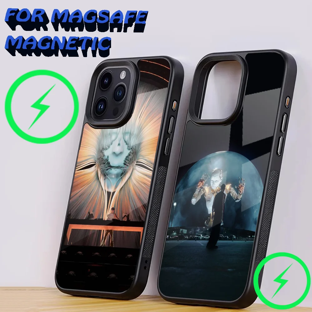 DJ A-Afterlife Anyma Phone Case For iPhone 16,15,14,13,12,11,Plus,Pro,Max Mini Magsafe Magnetic Wireless Charging