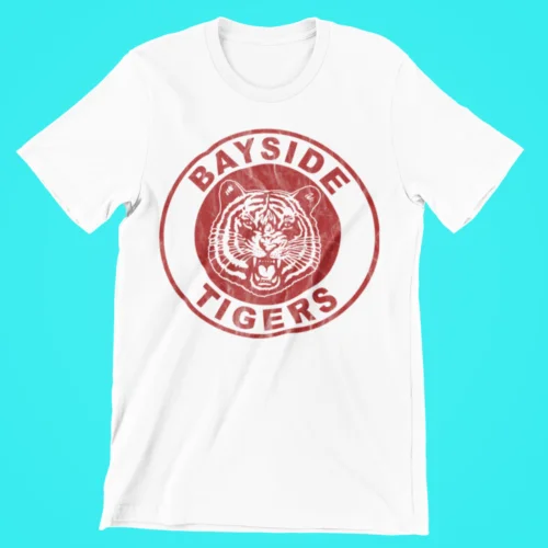 Saved By The Bell Bayside Tigers Vintage Zack Slater 1993 Premium Blend T-Shirt