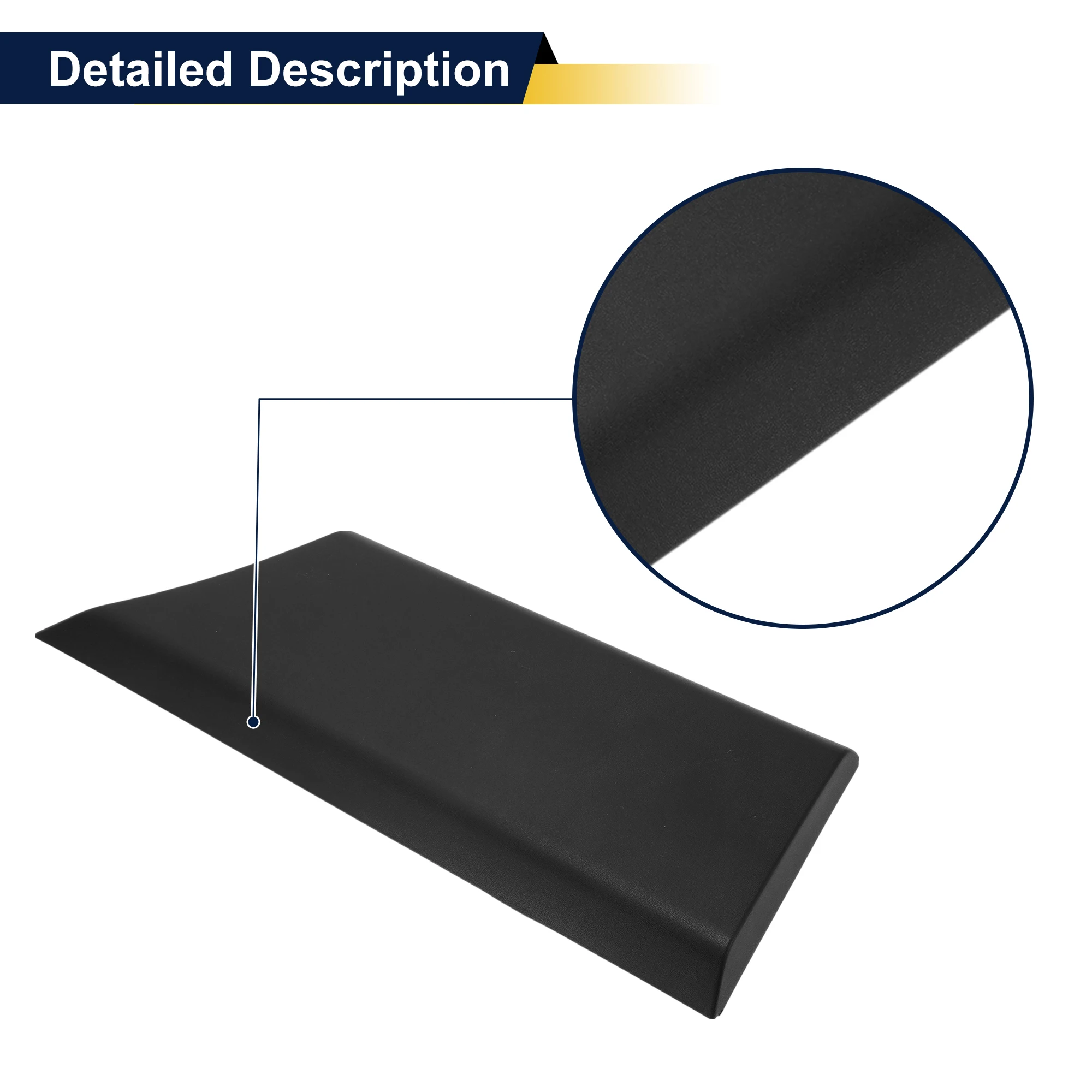 

UXCELL Exterior Pillar Trim for Renault Master III 2010-2014 Left Door Panel No.768F20006R Black Plastic 1 Set