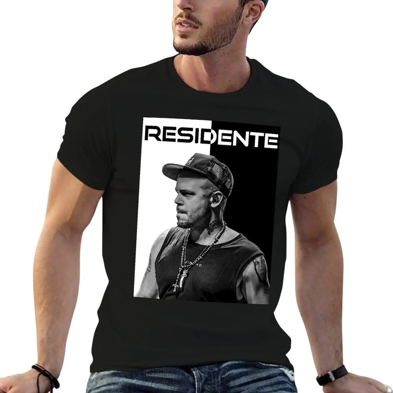Camiseta Residente Calle 13 Rene, camiseta informal de algodón para hombre, camiseta de hombre 100% algodón