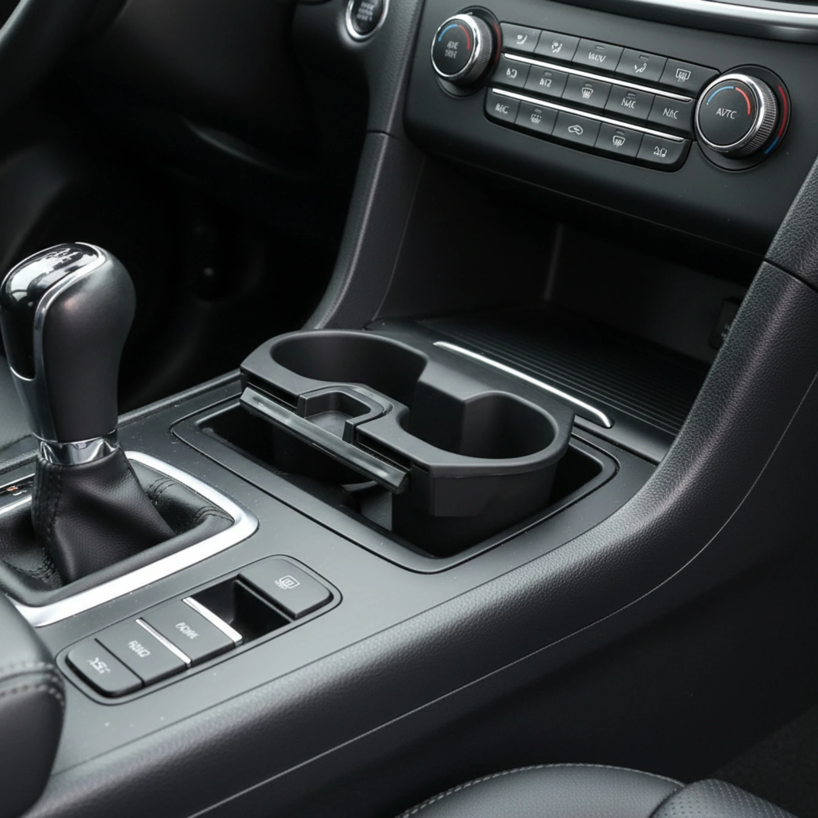 Vehicle-Specific Civic Replacement Cup Holder Long-Lasting Vehicle Cup Holder Assembly Sleek Precisely Manufactured