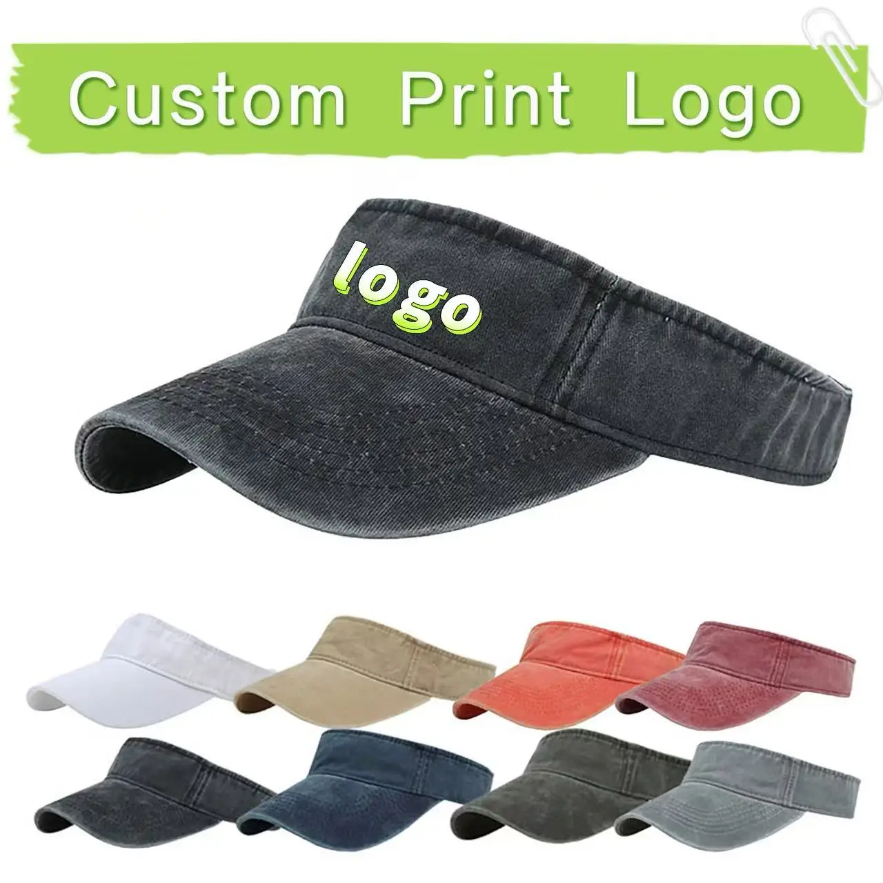 Casquettes de baseball rétro personnalisées avec logo imprimé, visière vide, pour hommes et femmes, protection solaire pour sports de plein air, casquettes à visière de canard