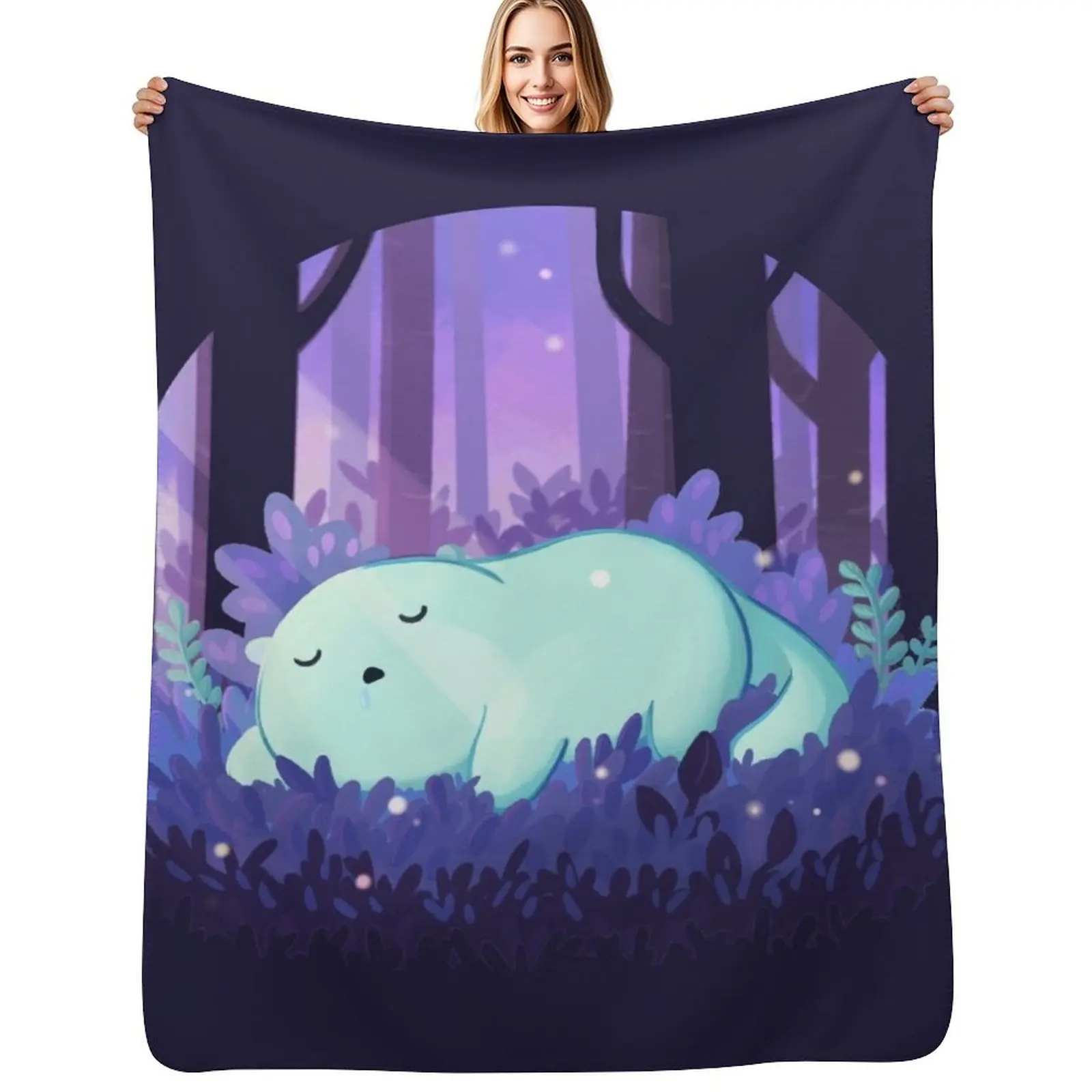 

Magic Forest Mochi Throw Blanket Plush Bed covers Softest Blankets For Bed Blankets