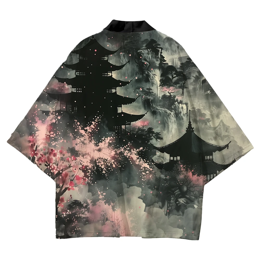 Japanese Street Classic Women's Kimono New Japan Tiger Graphic Men's Looser Cardigan Outdoor Casual Harajuku Style Unisex Haori