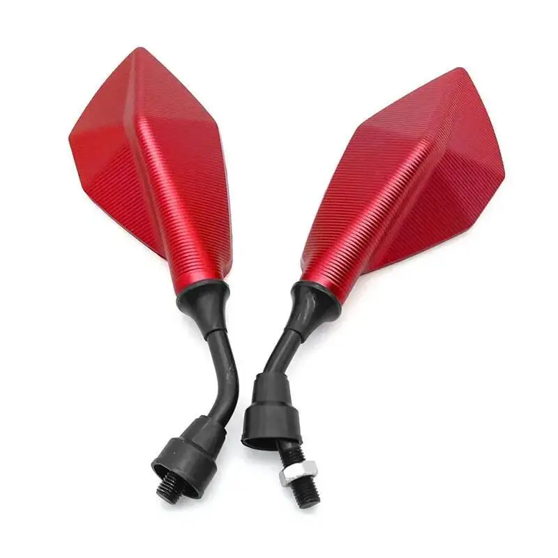 10mm Spiegel für Fahrradlenker, Motorrad, verstellbarer Rückspiegel, breiter Seitenwinkel, flexibler Roller-E-Bike-Rückspiegel, Hilfsspiegel – Detail 9