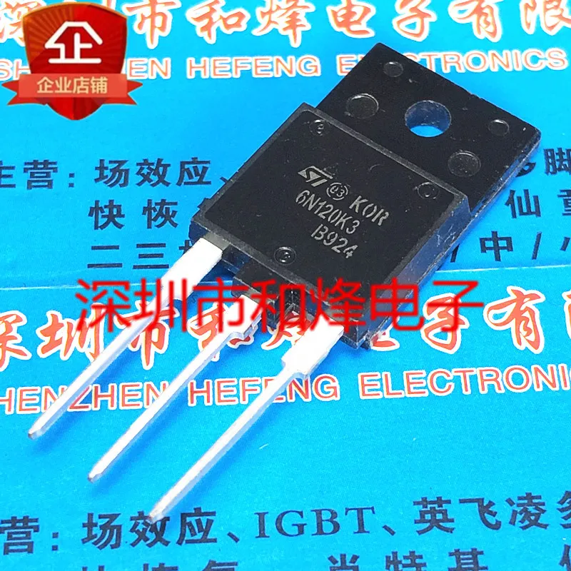

free shipping 6N120K3 STFW6N120K3 TO-3PF 1200V 6A 10PCS