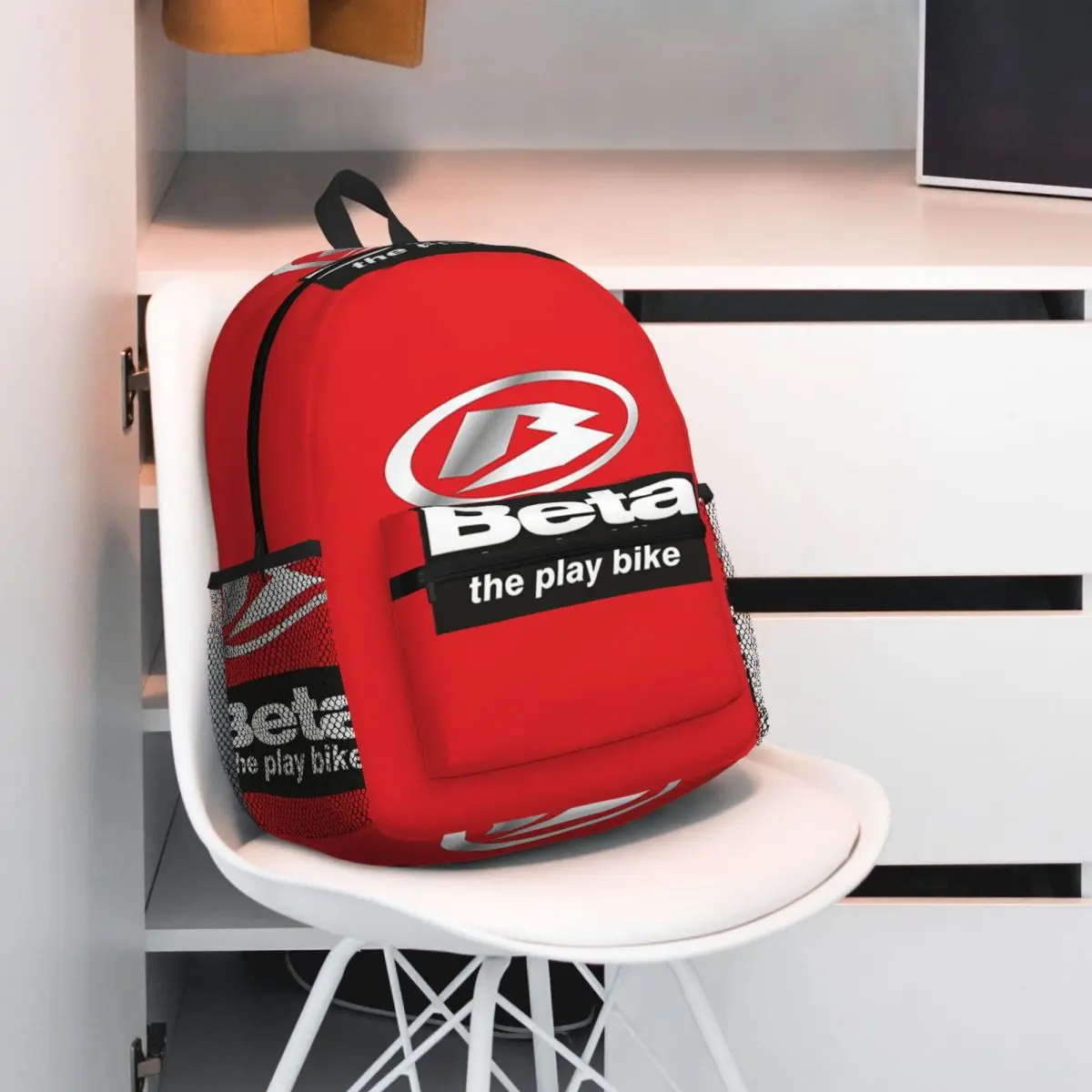 

Beta Racing Student Backpack School Bag Hiking Travel Daypack for Boys Girls Fashion Bookbag Shoulder Bags