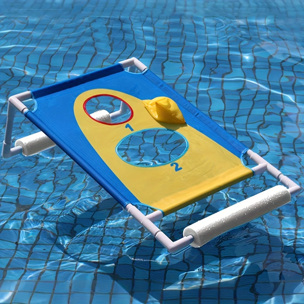 

Portable Bean Bag Throwing Game Amphibious Sandbag Board Floating Target Corn Orifice Board Game Set
