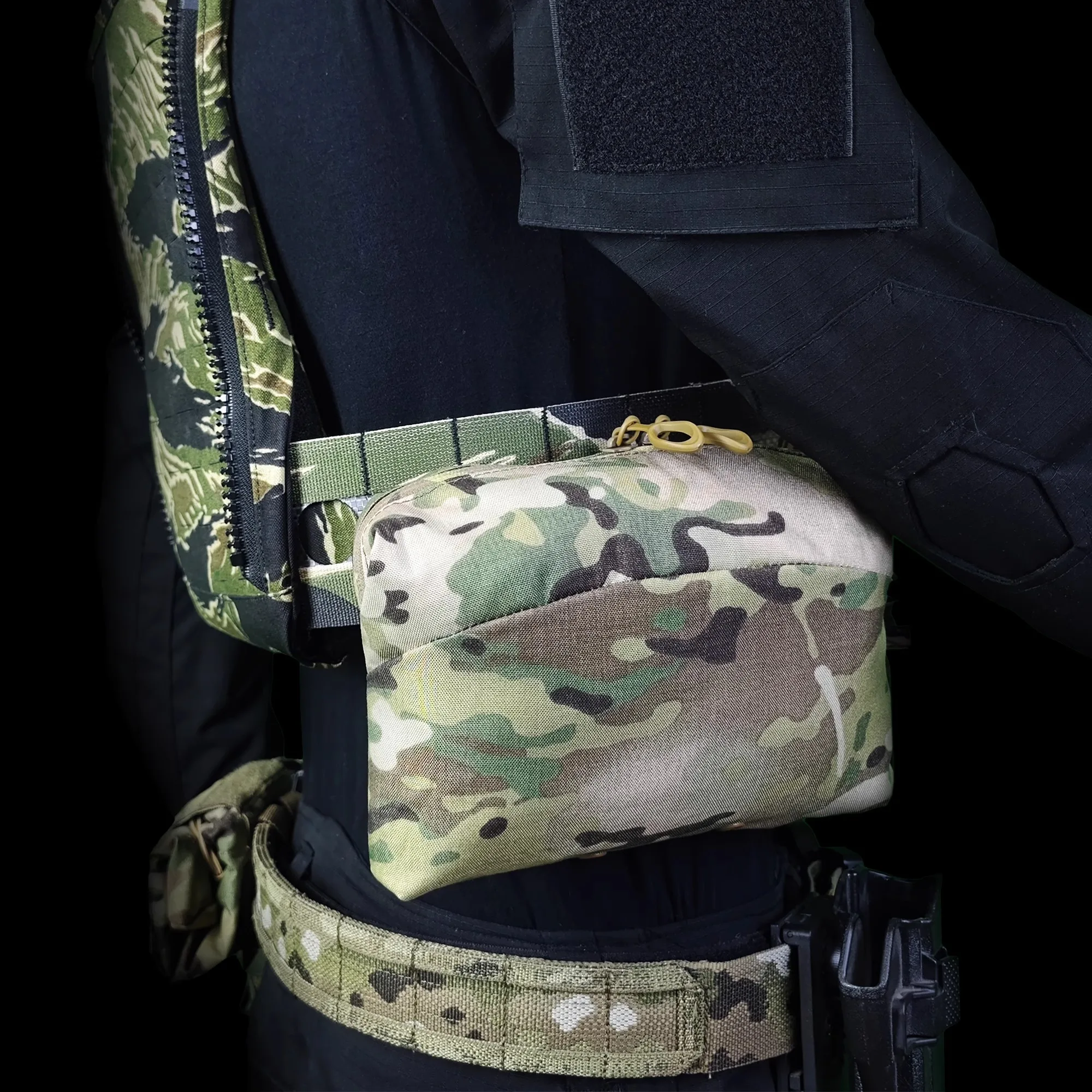 GP horizontal 6x9 tactical miscellaneous bag Molle waist belt accessory bag storage bag