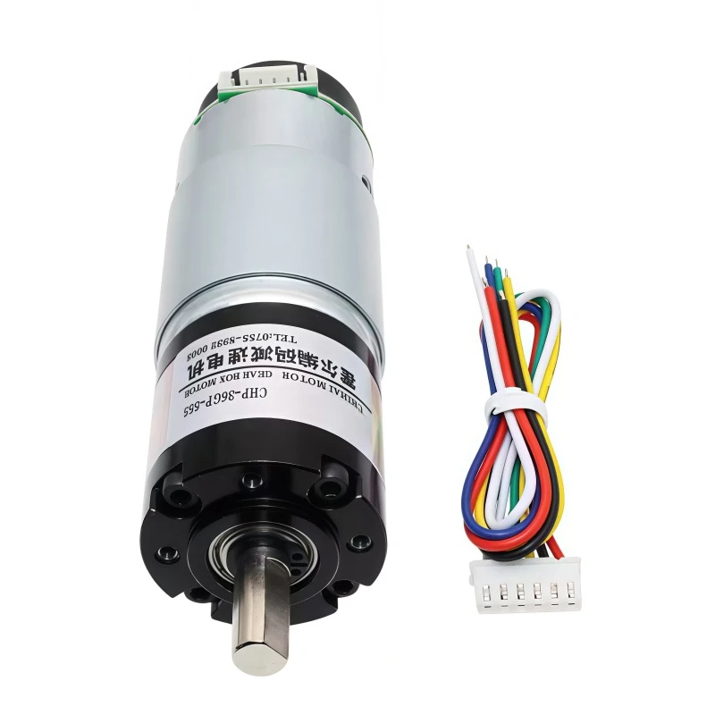 CHP-36GP-555ABHL Planetary Reduction Motor, 12V/24V Reversible Full-metal Gear Motor