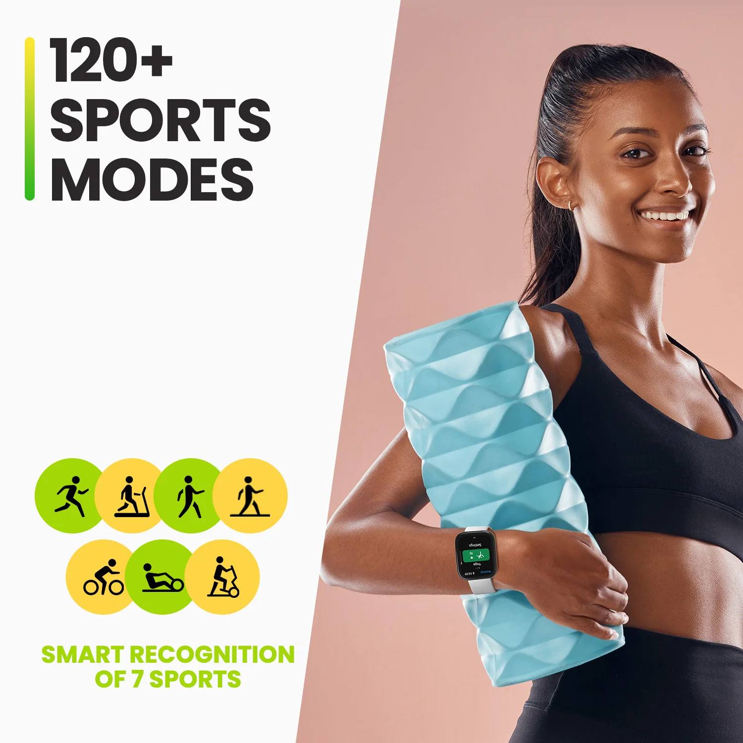 Imagem -05 - Smartver Amazfit-bip com Monitoramento do Sono Frequência Cardíaca 24h Android Ios Phone 120 Mais Modos Esportivos 46 mm Euro Novo