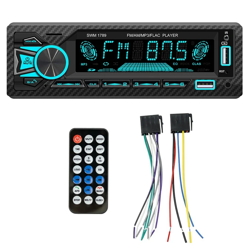 

4-Channel 60W Bluetooth Car Radio Car MP3 Player Plug-in U Disk Car Radio with Intelligent Ai Voice Function for Car