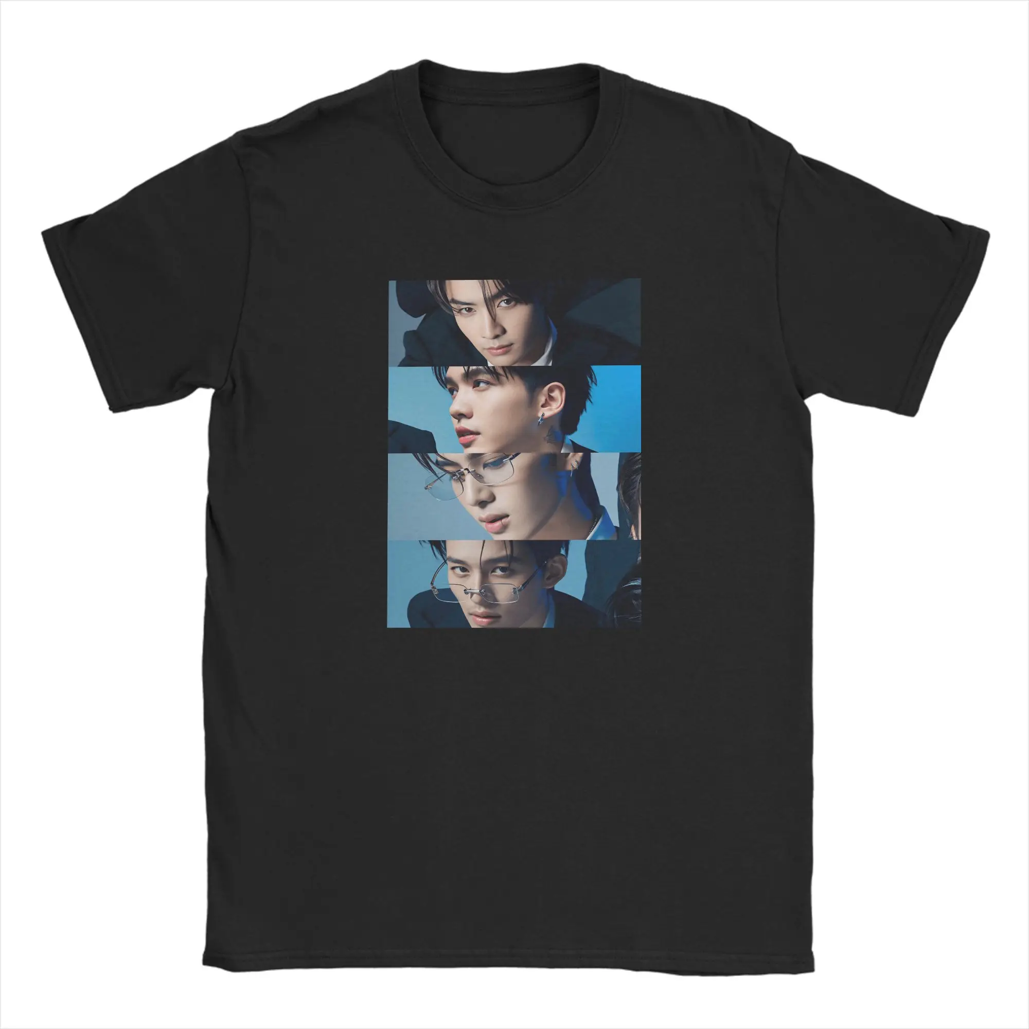 Thai BL Drama Featuring GMMTV Characters JASPER Cotton T Shirt For Men Summer Tee Shirt Oversize Custom Logo Clothes,