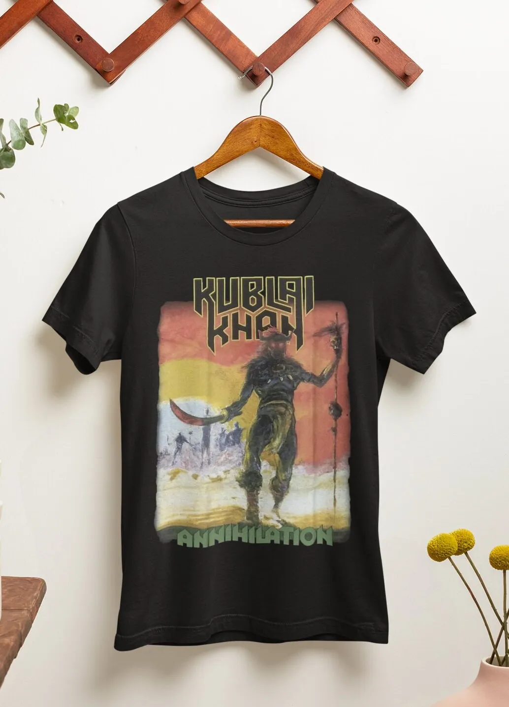 KUBLAI KHAN Annihilation T-shirt Metal Music Shirt