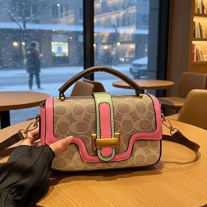 

Premium Color Printing Portable Small Square Bag Diaper Bag Fashion Versatile Single Shoulder Messenger Women's Bag