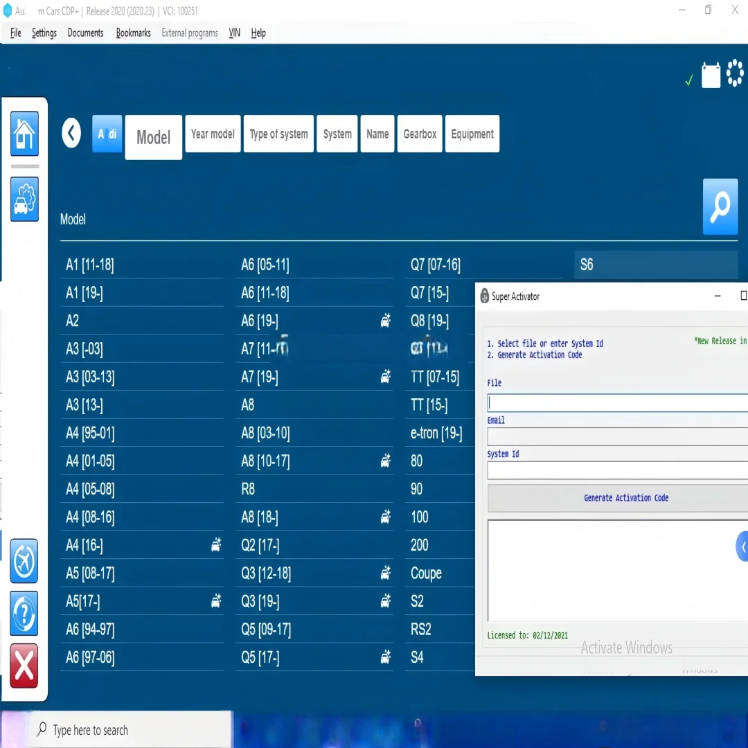 

2020.23 Unlimited Version With Keyring For au/tocom+D/elp Ds-150 Car Diagnostic software Free license double penetration tool