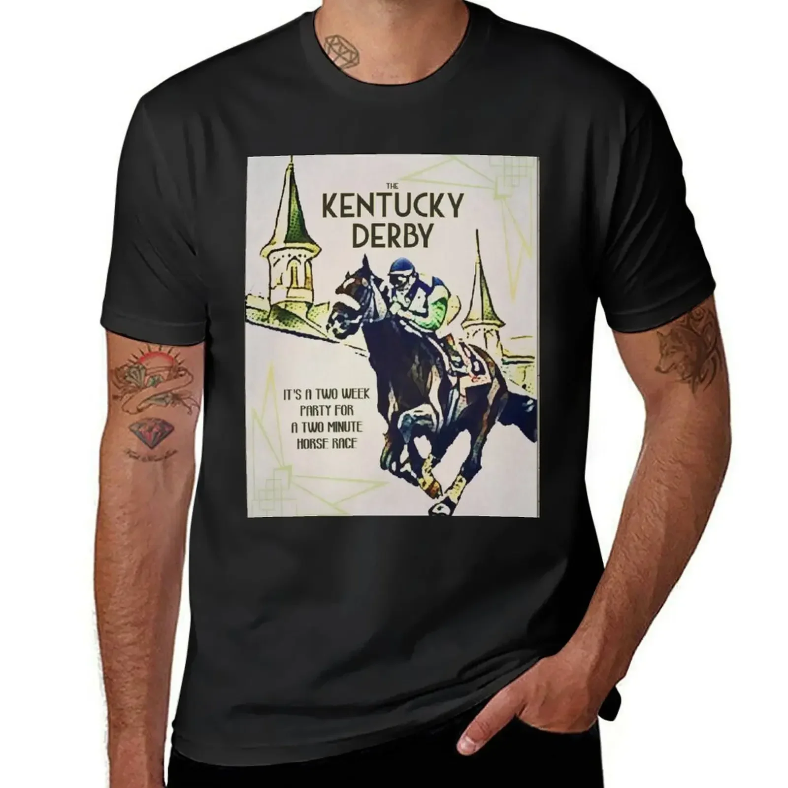 It's Kentucky Derby Time Again! T-Shirt boys animal print customizeds cute tops customs design your own tshirts for men