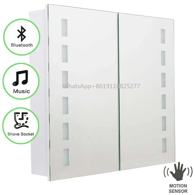 Luxury Modern Matte Floating Bathroom Vanity Mirror Cabinet Wall Mounted Bathroom Cabinet Set