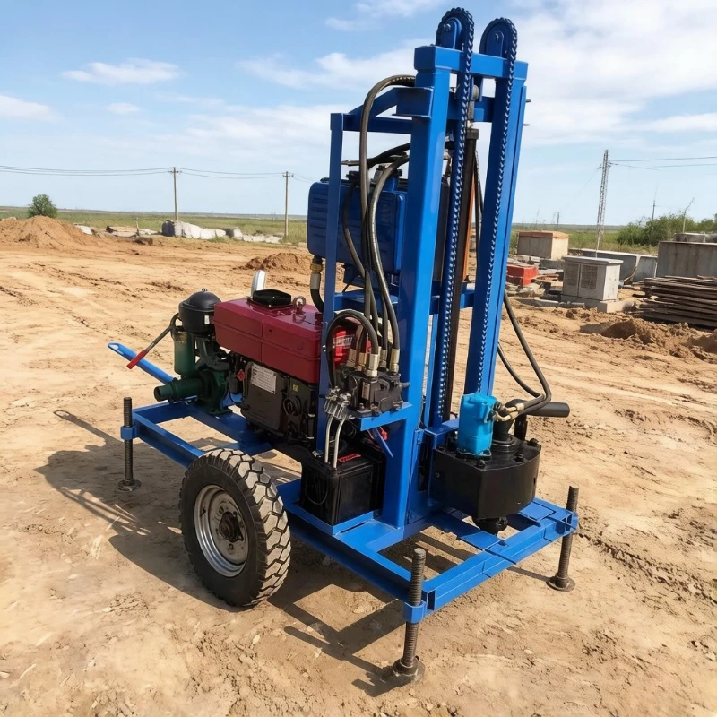 

Hydraulic Water Well Drilling Rig 100m 150M 200M Depth Hole Water Well Drilling Rig Machine Portable Water Well Drilling Rig