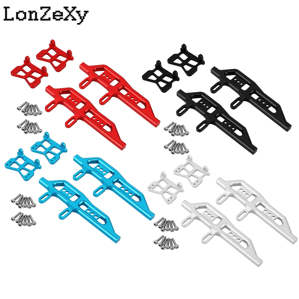 Metal Alloy Side Pedal Sliders Accessories For Axial SCX24 90081 C10 AXI00002 AXI00006 1/24 RC Crawler Car Upgrade Parts