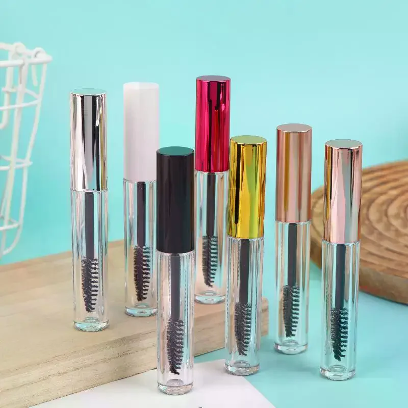 

3ml Empty Mascara Tube Eyelash Growth Liquid Vial Bottle With Eyelash Wand Eyelash Cream Container Refillable Packaging Makeup