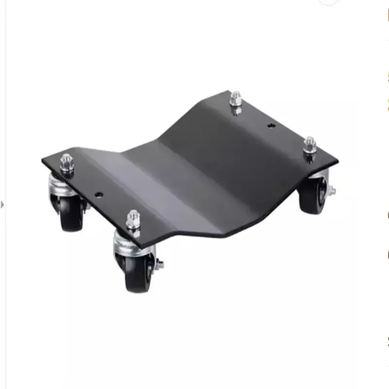 Steel Mobile Trolley for Car Repair Tire Wheel Service Heavy Duty Rolling Cart Automotive Workshop Equipment Tool Storage