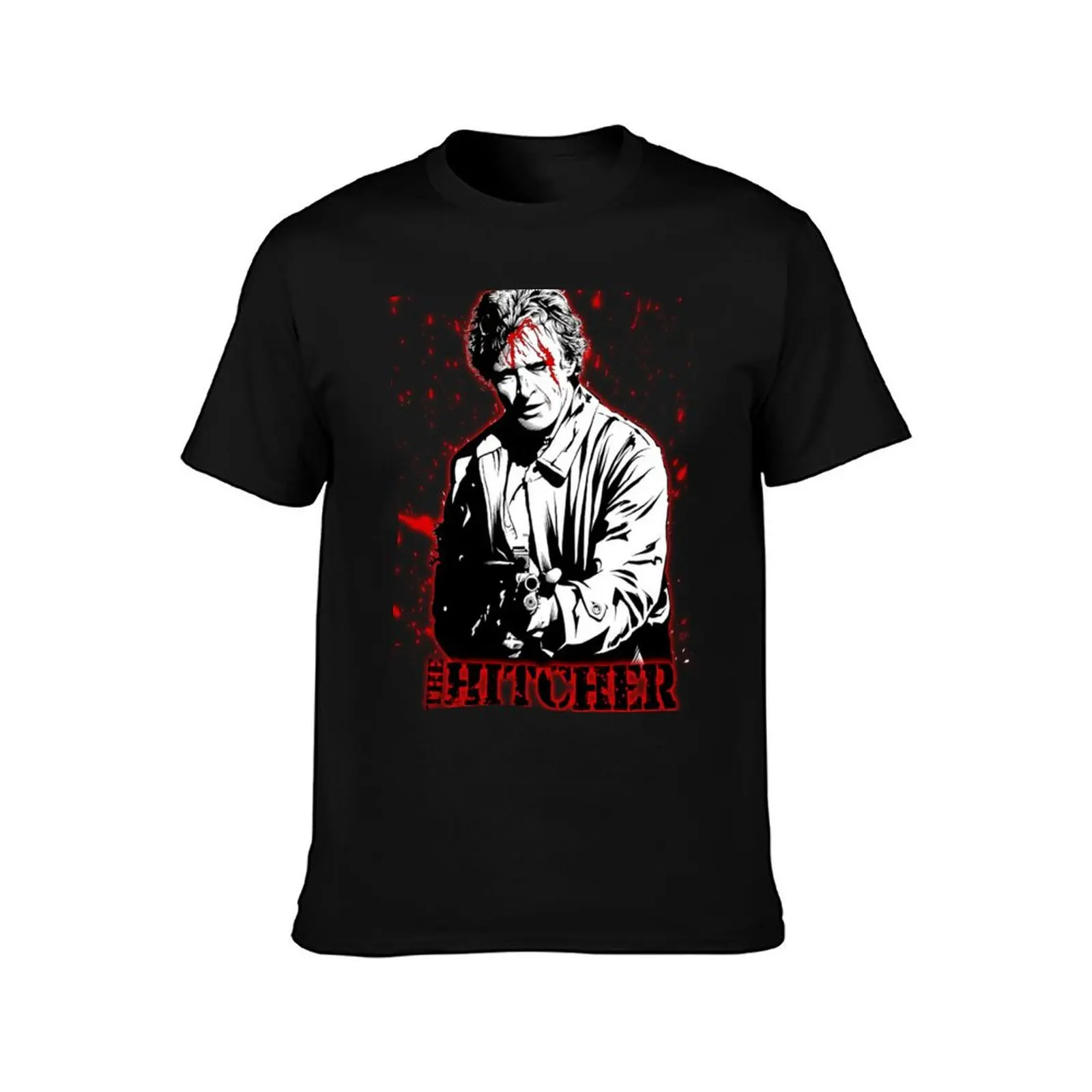 the Hitcher T-Shirt cotton graphic tees anime t shirts mens graphic t-shirts funny