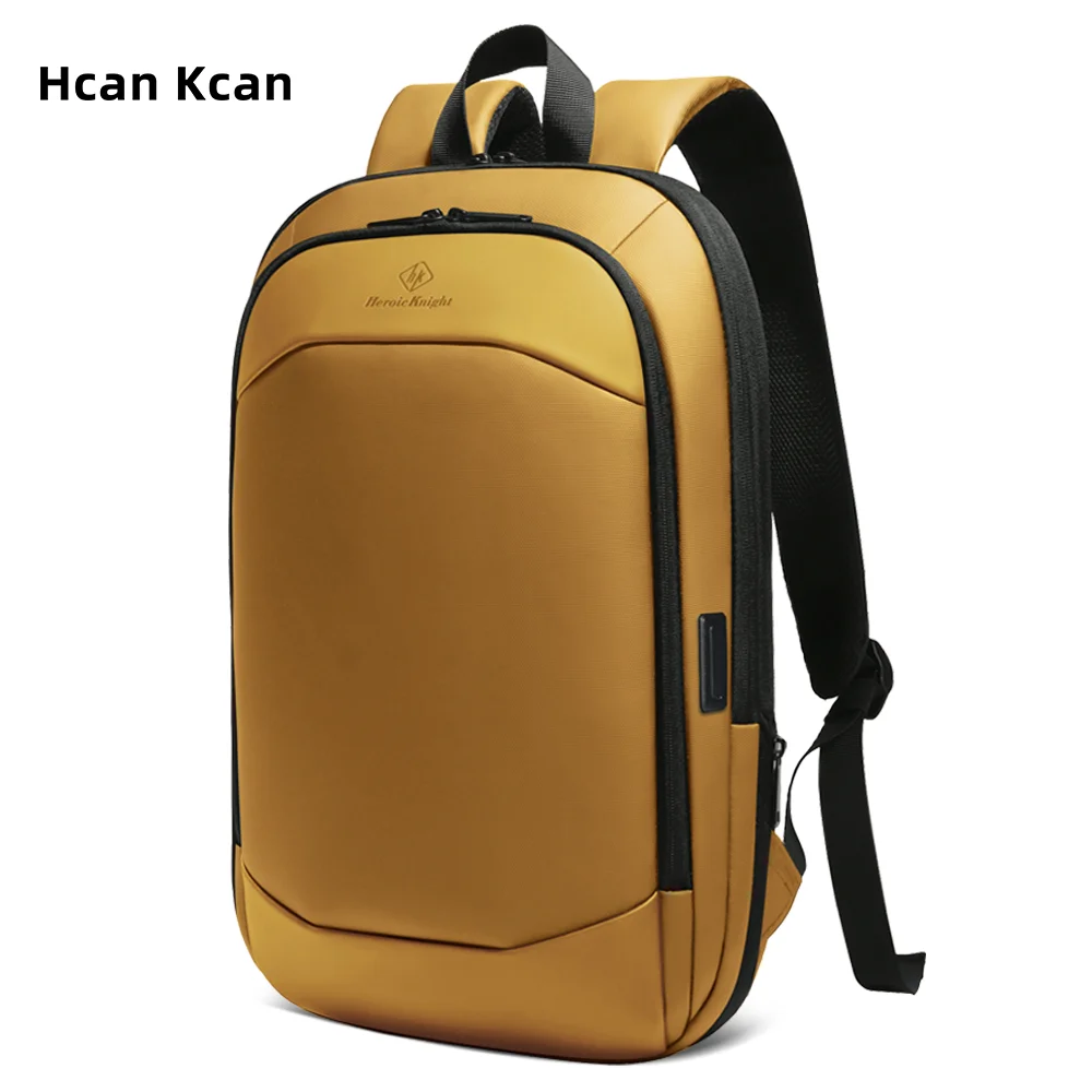 HcanKcan Slim 17.3''Laptop Backpack Expandable Waterproof Travel Backpack Business Daypack Commuting School Bag Work Office Pack