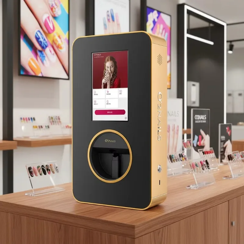 New LED Digital Nail Art Printer USB Connectivity for Automatic DIY Nail Design Commercially Available